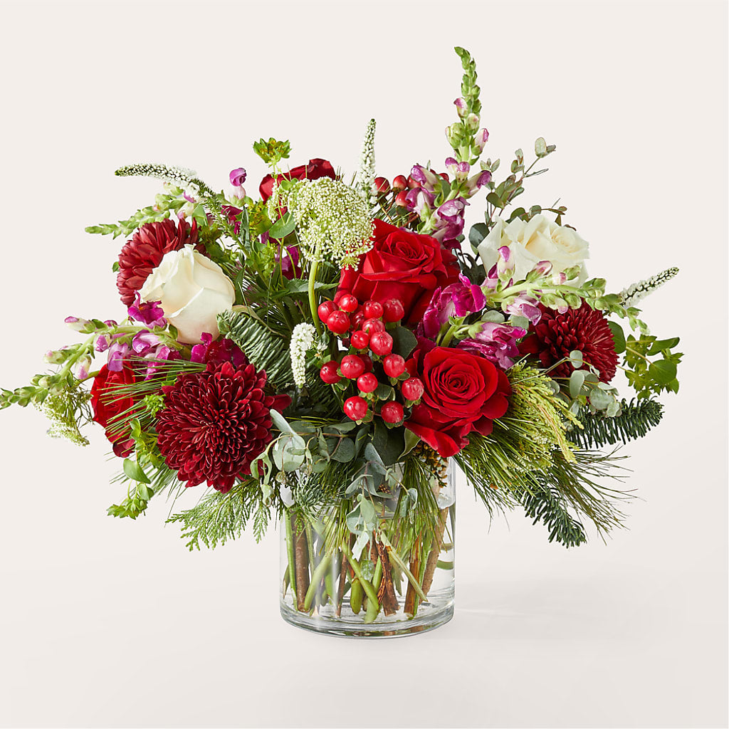 Cranberry Fizz Bouquet – WILL & DEE'S FLORIST, Florence AL