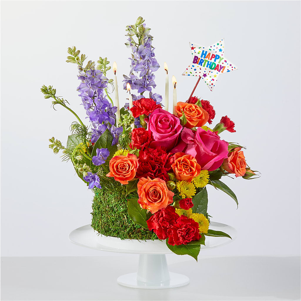 Best Year Yet Floral Cake – WILL & DEE'S FLORIST, Florence AL