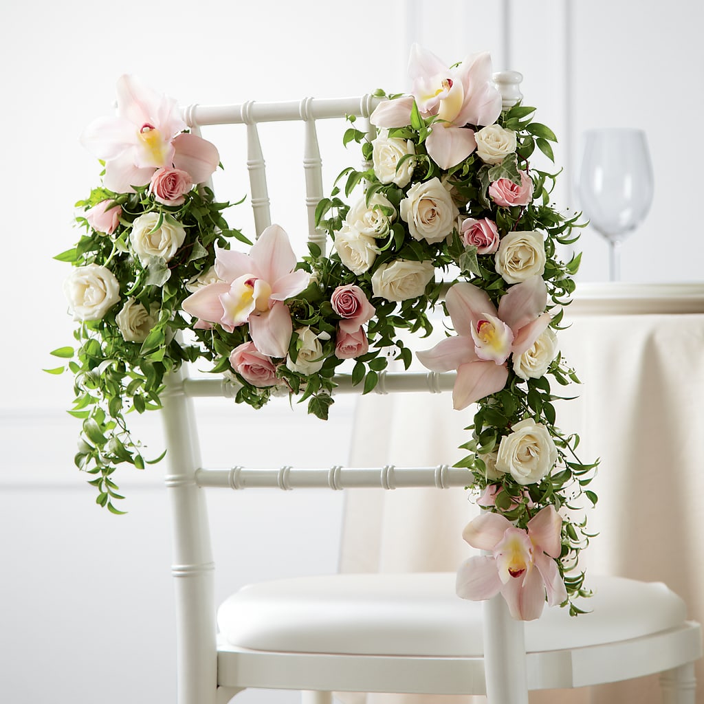 Orchid Rose Chair Décor – WILL & DEE'S FLORIST, Florence AL