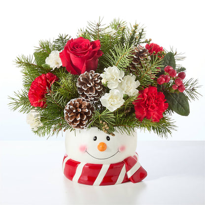Jolly Snowman Bouquet – WILL & DEE'S FLORIST, Florence AL
