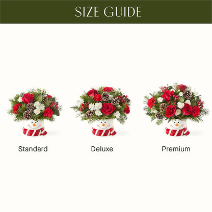 Jolly Snowman Bouquet – WILL & DEE'S FLORIST, Florence AL