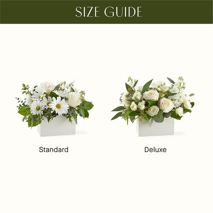 Fresh Linen Box Bouquet – WILL & DEE'S FLORIST, Florence AL