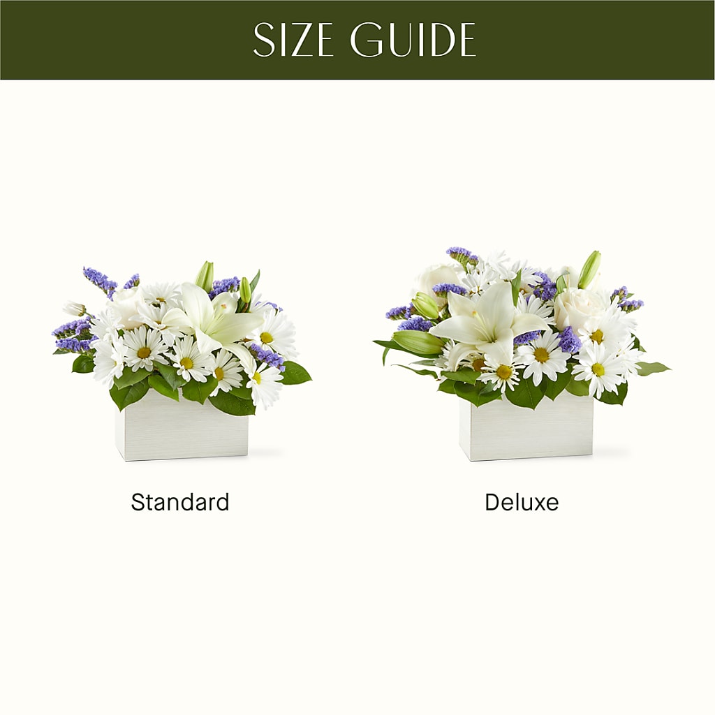 Beyond Blue Box Bouquet – WILL & DEE'S FLORIST, Florence AL