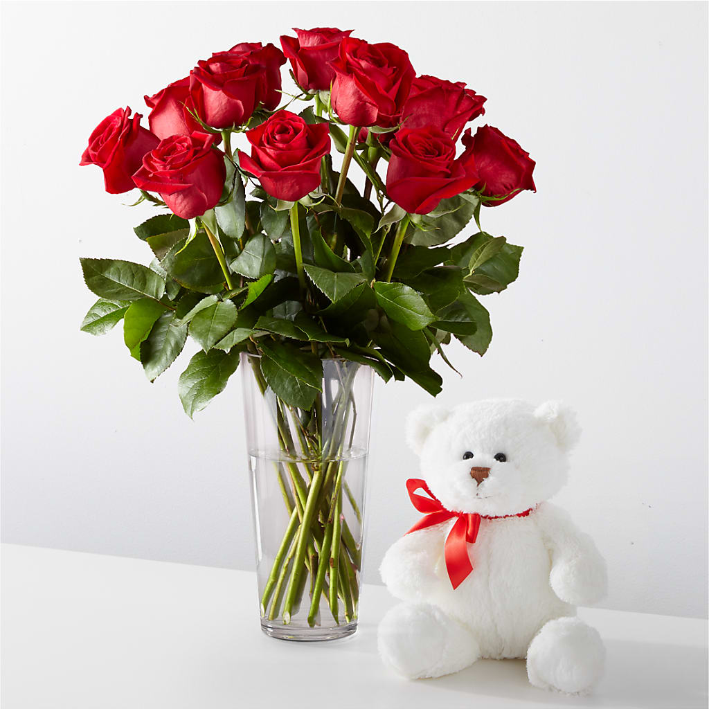 Romantic Long Stem Red Rose Bouquet Bundles – WILL & DEE'S FLORIST, Florence AL