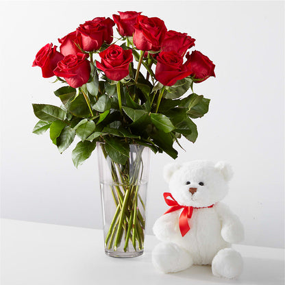 Romantic Long Stem Red Rose Bouquet Bundles – WILL & DEE'S FLORIST, Florence AL