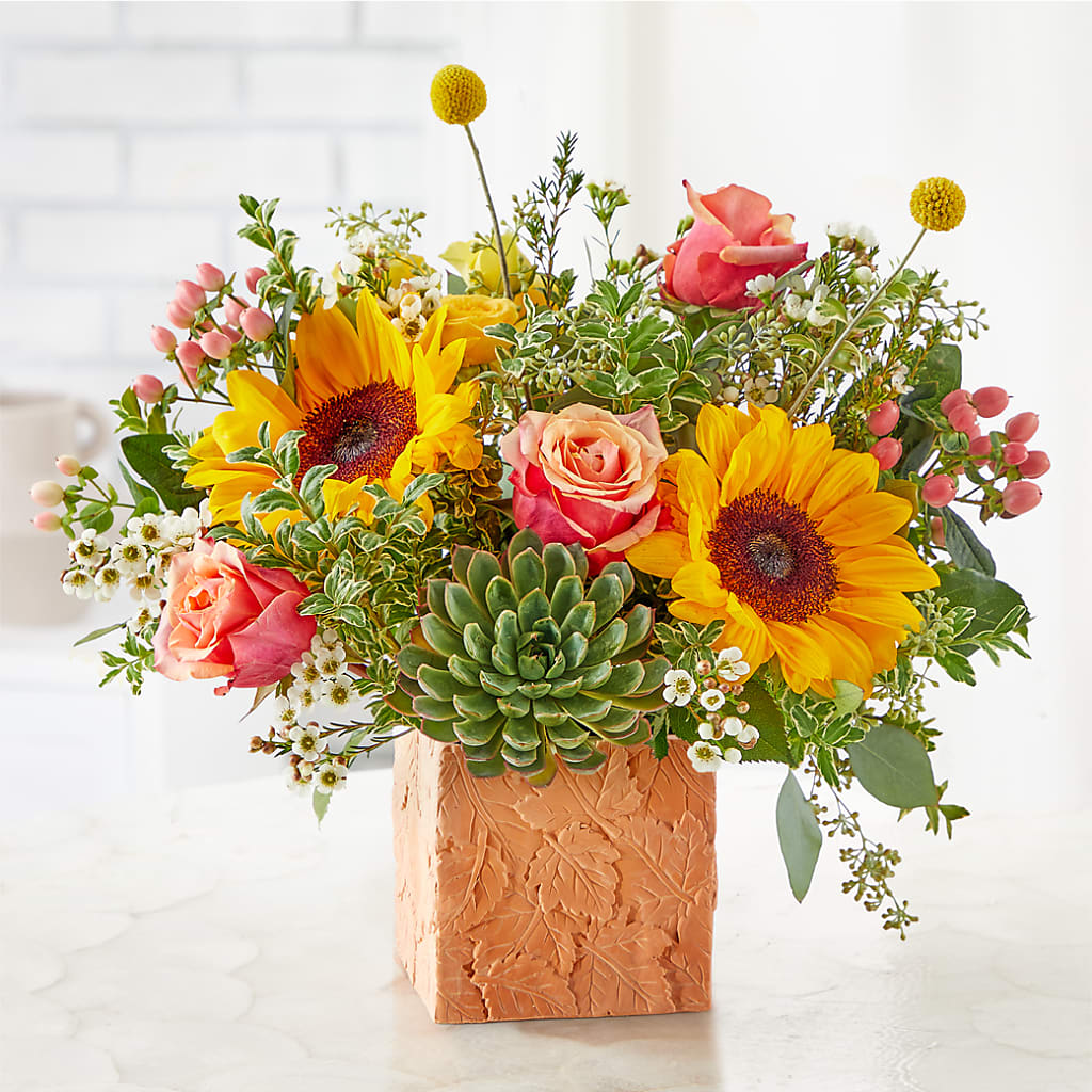 Sunflower Season Bouquet – WILL & DEE'S FLORIST, Florence AL