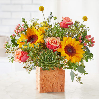 Sunflower Season Bouquet – WILL & DEE'S FLORIST, Florence AL