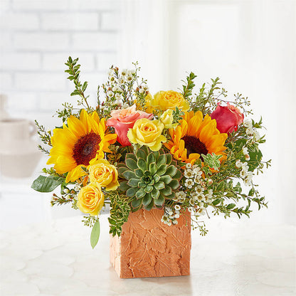 Sunflower Season Bouquet – WILL & DEE'S FLORIST, Florence AL