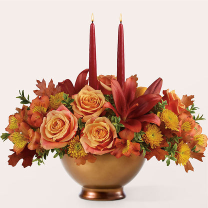 Harvest Table Centerpiece – WILL & DEE'S FLORIST, Florence AL