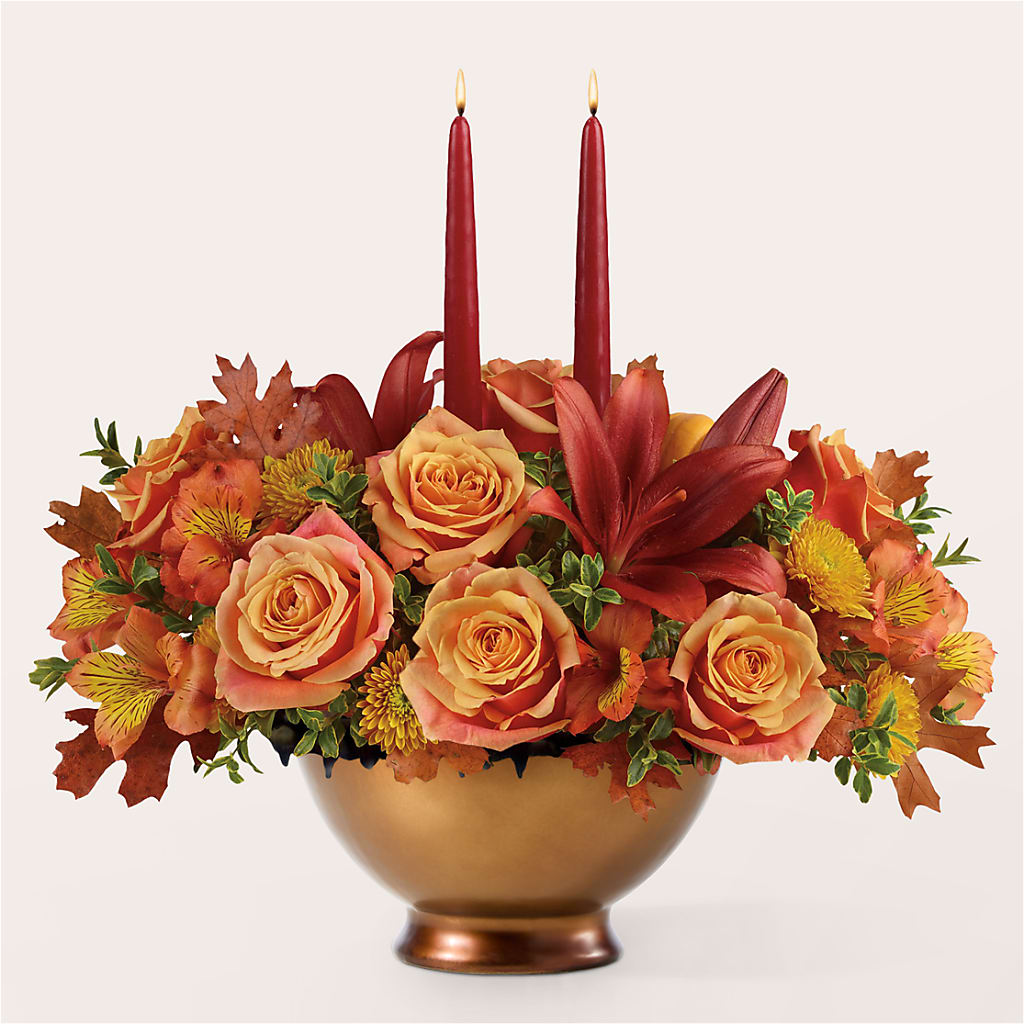 Harvest Table Centerpiece – WILL & DEE'S FLORIST, Florence AL