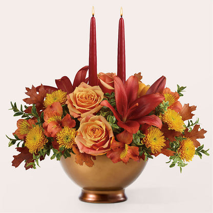 Harvest Table Centerpiece – WILL & DEE'S FLORIST, Florence AL