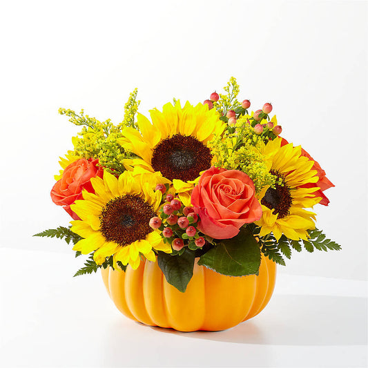 Pick of the Patch Pumpkin Bouquet – WILL & DEE'S FLORIST, Florence AL