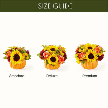 Golden Gourd Pumpkin Bouquet – WILL & DEE'S FLORIST, Florence AL