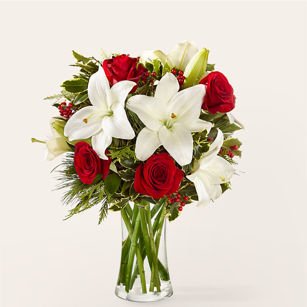 Sparkling Snowflakes Bouquet – WILL & DEE'S FLORIST, Florence AL