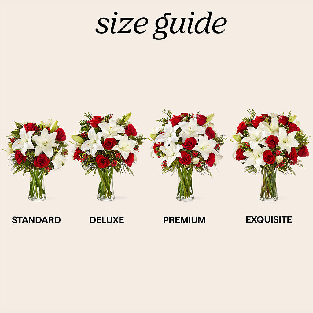 Sparkling Snowflakes Bouquet – WILL & DEE'S FLORIST, Florence AL