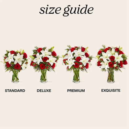 Sparkling Snowflakes Bouquet – WILL & DEE'S FLORIST, Florence AL