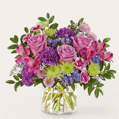 Glass Half Full Bouquet – WILL & DEE'S FLORIST, Florence AL