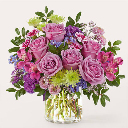 Glass Half Full Bouquet – WILL & DEE'S FLORIST, Florence AL