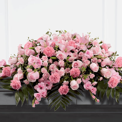 Garden of Comfort Casket Spray (Standard) – WILL & DEE'S FLORIST, Florence AL