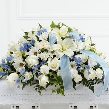 Tender Treasure Casket Spray – WILL & DEE'S FLORIST, Florence AL