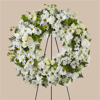 Faithful Wishes Wreath – WILL & DEE'S FLORIST, Florence AL