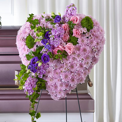 Treasured Love Standing Heart – WILL & DEE'S FLORIST, Florence AL