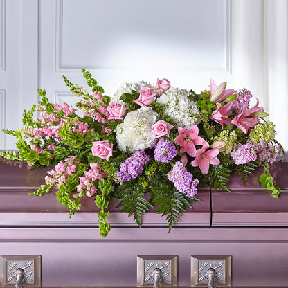 Life's Gratitude Casket Spray – WILL & DEE'S FLORIST, Florence AL