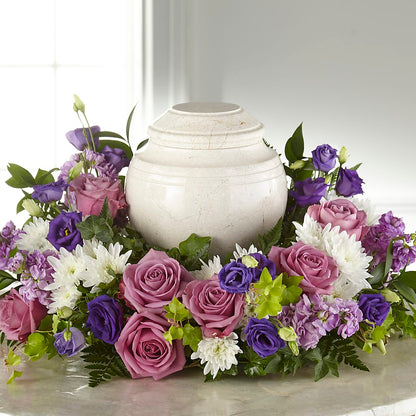 Blooming Sympathy Cremation Adornment – WILL & DEE'S FLORIST, Florence AL