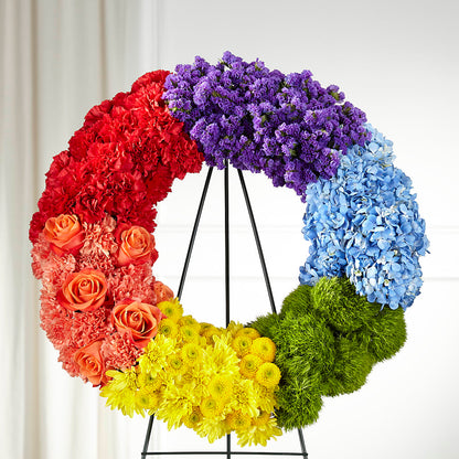 Circle of Love Wreath – WILL & DEE'S FLORIST, Florence AL