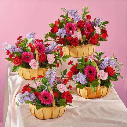 Pink Picnic Basket – WILL & DEE'S FLORIST, Florence AL