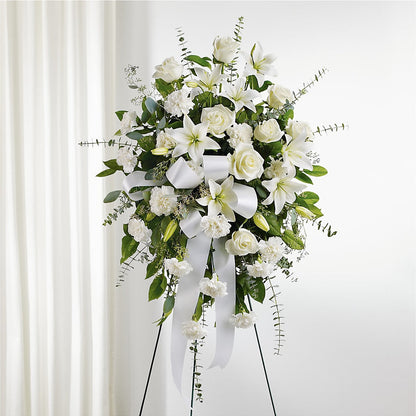 With Care Standing Spray – WILL & DEE'S FLORIST, Florence AL