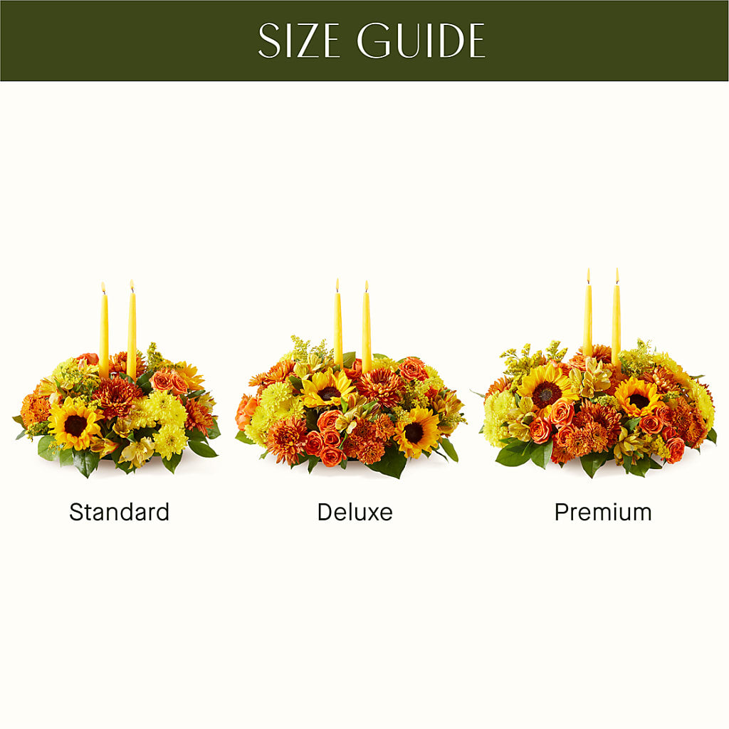 Autumn Harmony Centerpiece – WILL & DEE'S FLORIST, Florence AL