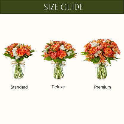 Apricot Glow Bouquet – WILL & DEE'S FLORIST, Florence AL