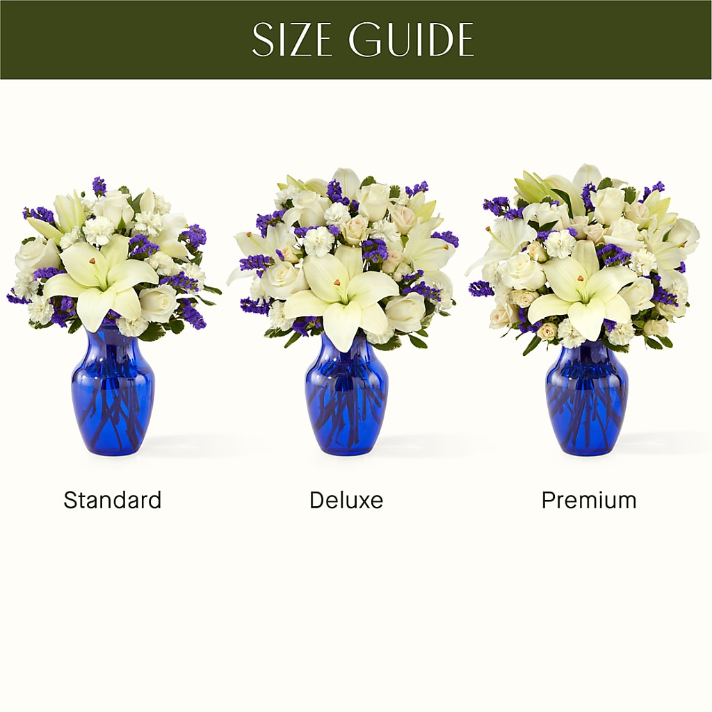 Sapphire Rush Bouquet – WILL & DEE'S FLORIST, Florence AL