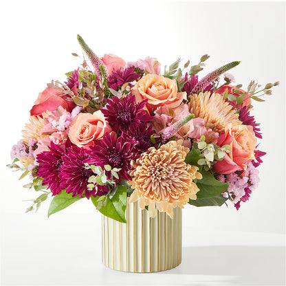 Berry Cobbler Bouquet with Ivory Vase – WILL & DEE'S FLORIST, Florence AL