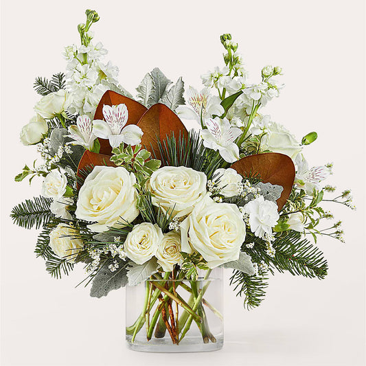 Fresh Snowfall Bouquet – WILL & DEE'S FLORIST, Florence AL