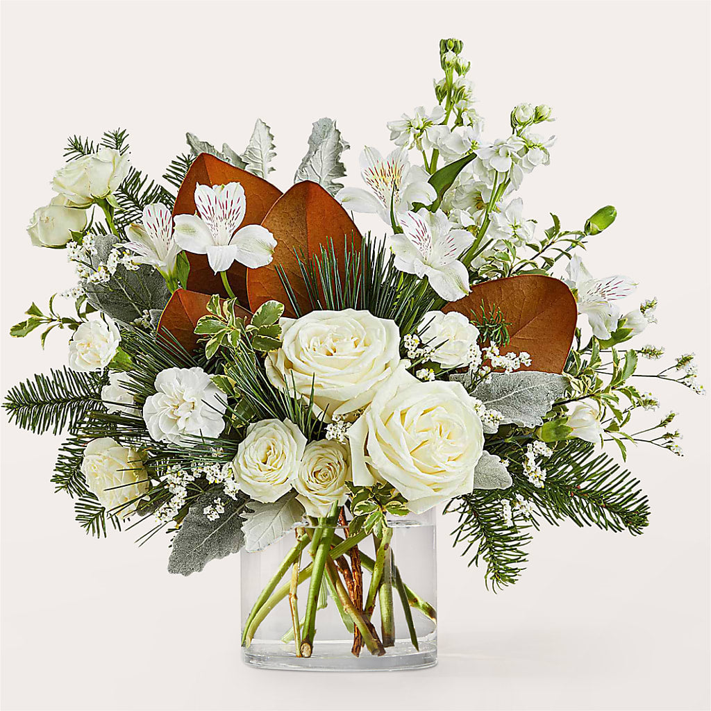 Fresh Snowfall Bouquet – WILL & DEE'S FLORIST, Florence AL