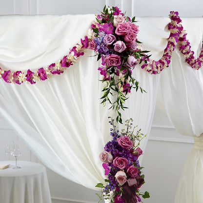 Color & Light Chuppah Decor – WILL & DEE'S FLORIST, Florence AL